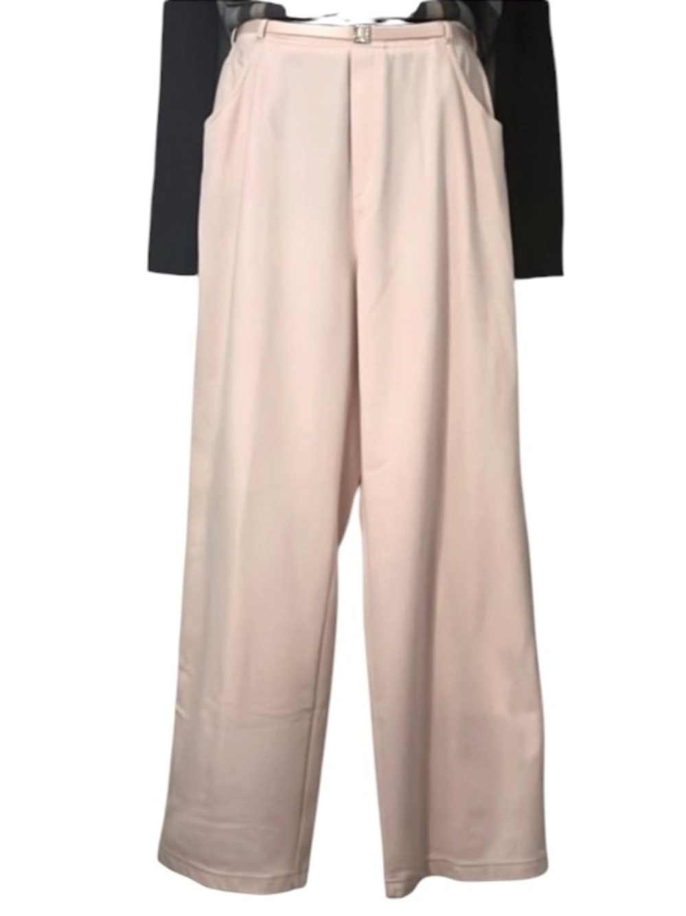 Drapers Damons Stretch Soft Baby Light Pink High Elastic Waist Trouser Pants L